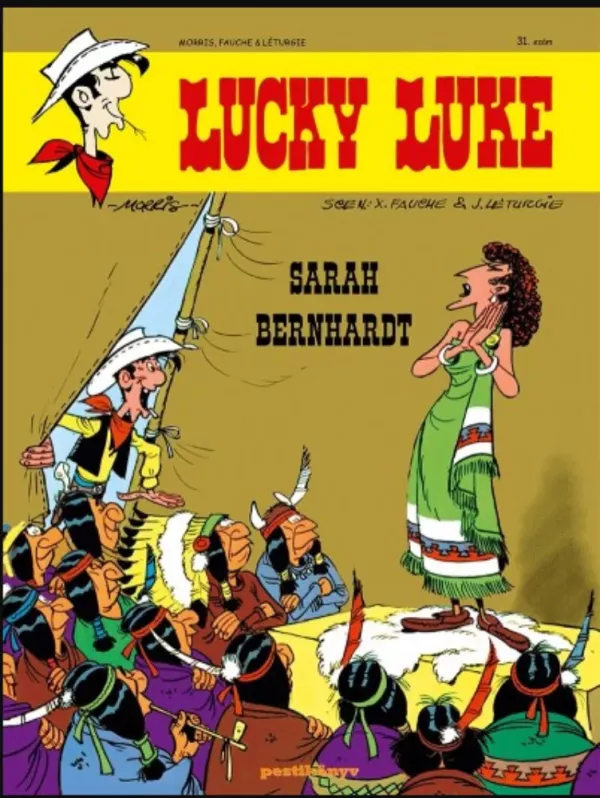 Lucky Luke - Sarah Bernhardt