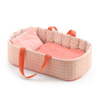 Mózeskosár - Halványrózsaszín - Bassinet Pink Lines