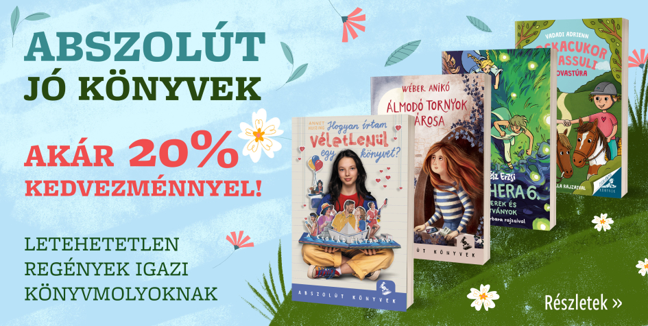 Abszolút jó könyvek akár 20% kedvezménnyel!