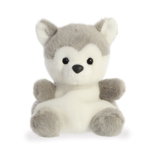 Palm Pals plüss husky - 13cm