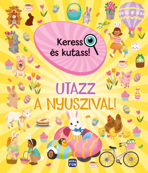 Keress és kutass! Utazz a nyuszival!