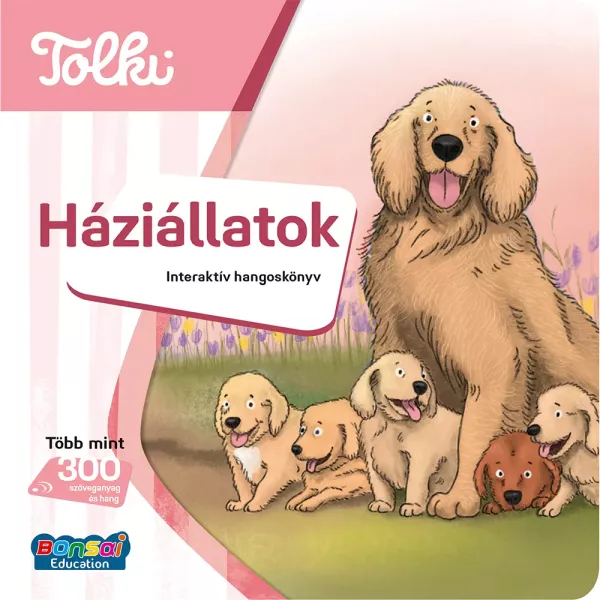 Tolki - Interaktív könyv - mini - Háziállatok