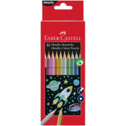 Faber Castell - Színes ceruza készlet - Metál, 10db