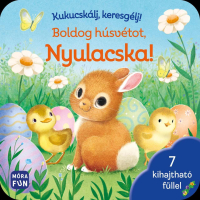 Kukucskálj, keresgélj! - Boldog húsvétot, Nyulacska!  - 7 kihajtható füllel