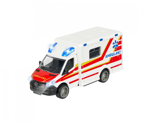 Majorette - Mercedes-Benz Sprinter Ambulance - Fénnyel és hanggal