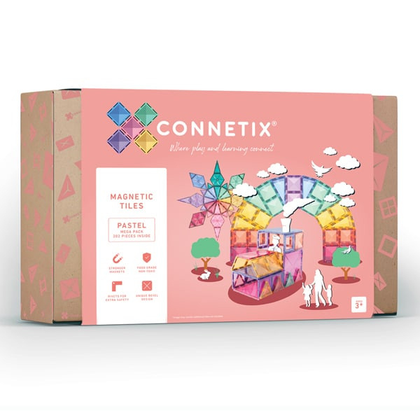 Connetix - Pasztell mega pack -202 db