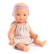 Játék baba - Fürdethető kislány baba - Szilvia - 32cm