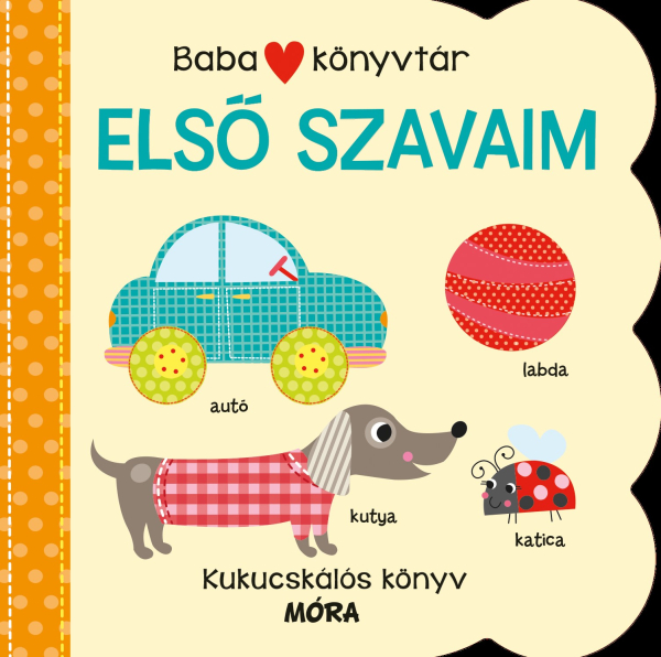 Babakönyvtár - Első szavaim - Kukucskálós könyv