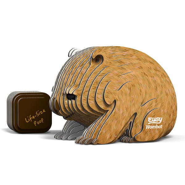 EUGY Wombat 3D puzzle